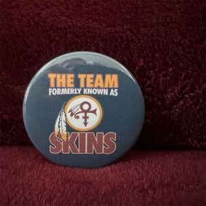 Washington Redskins Button Badge Set of Three Vintage NFL NWOT